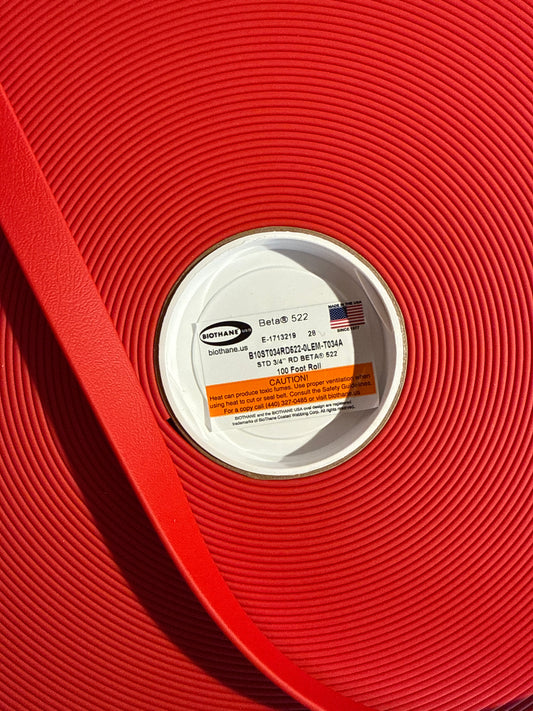 Laisse kit main libre -Biothane- rouge et gris taupe