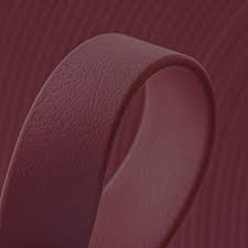 Laisse kit main libre -Biothane- abricot et lie de vin