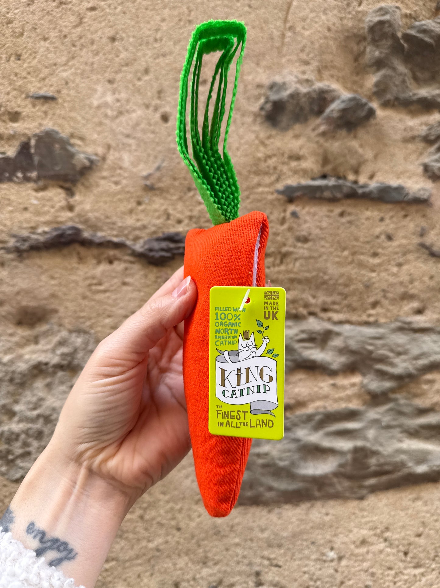 King Catnip - Carotte, jouet chat
