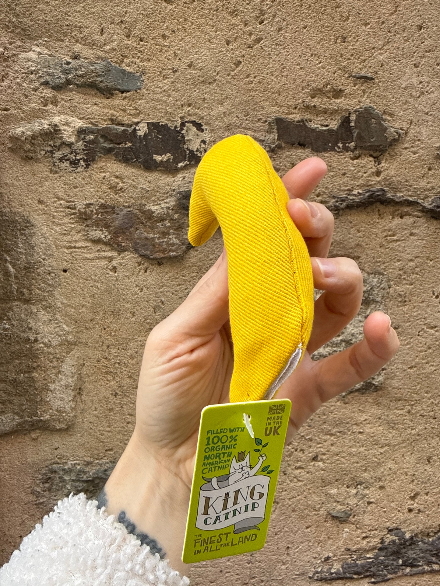 King Catnip - Banane, jouet chat