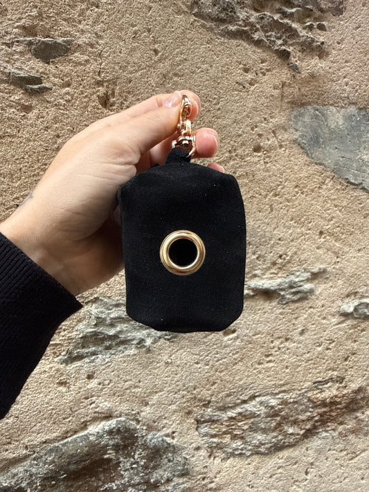 Porte sac à crotte noir
