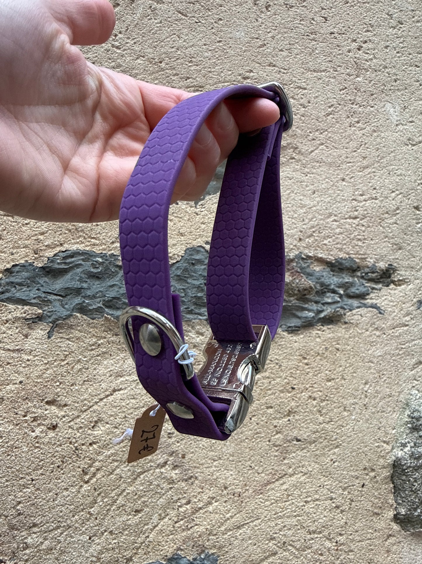 Collier Waterproof en Hexa 20mm pour chien