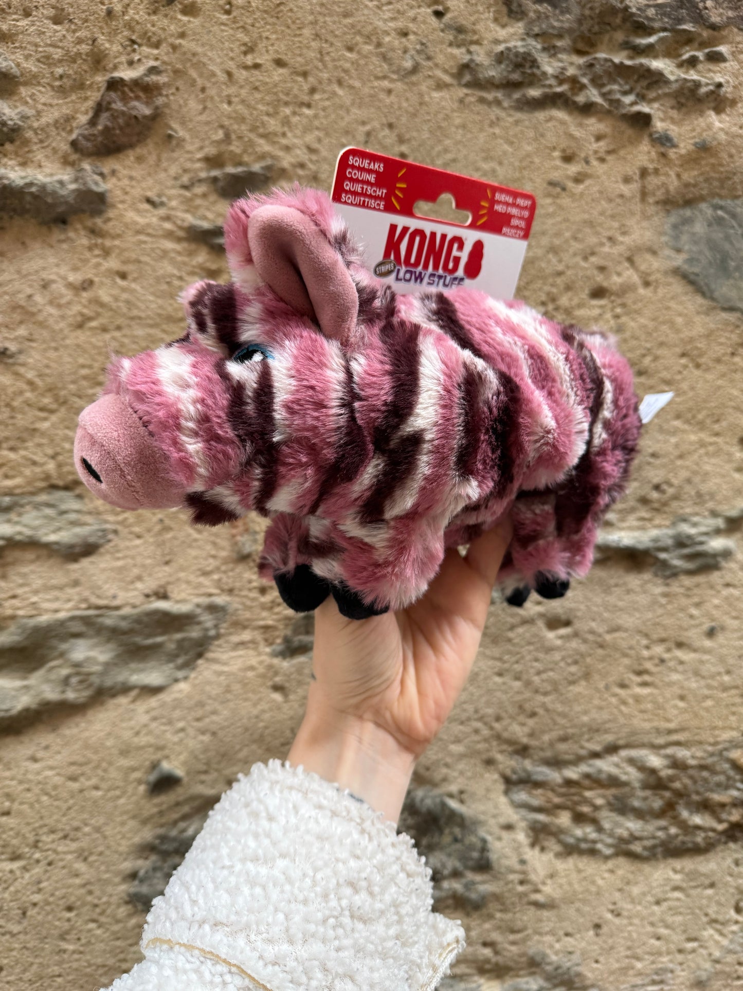 Doudou Cochon Rose KONG