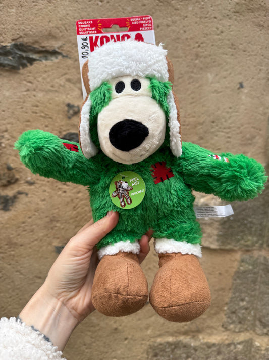 Jouet nounours de Noël Knots Kong