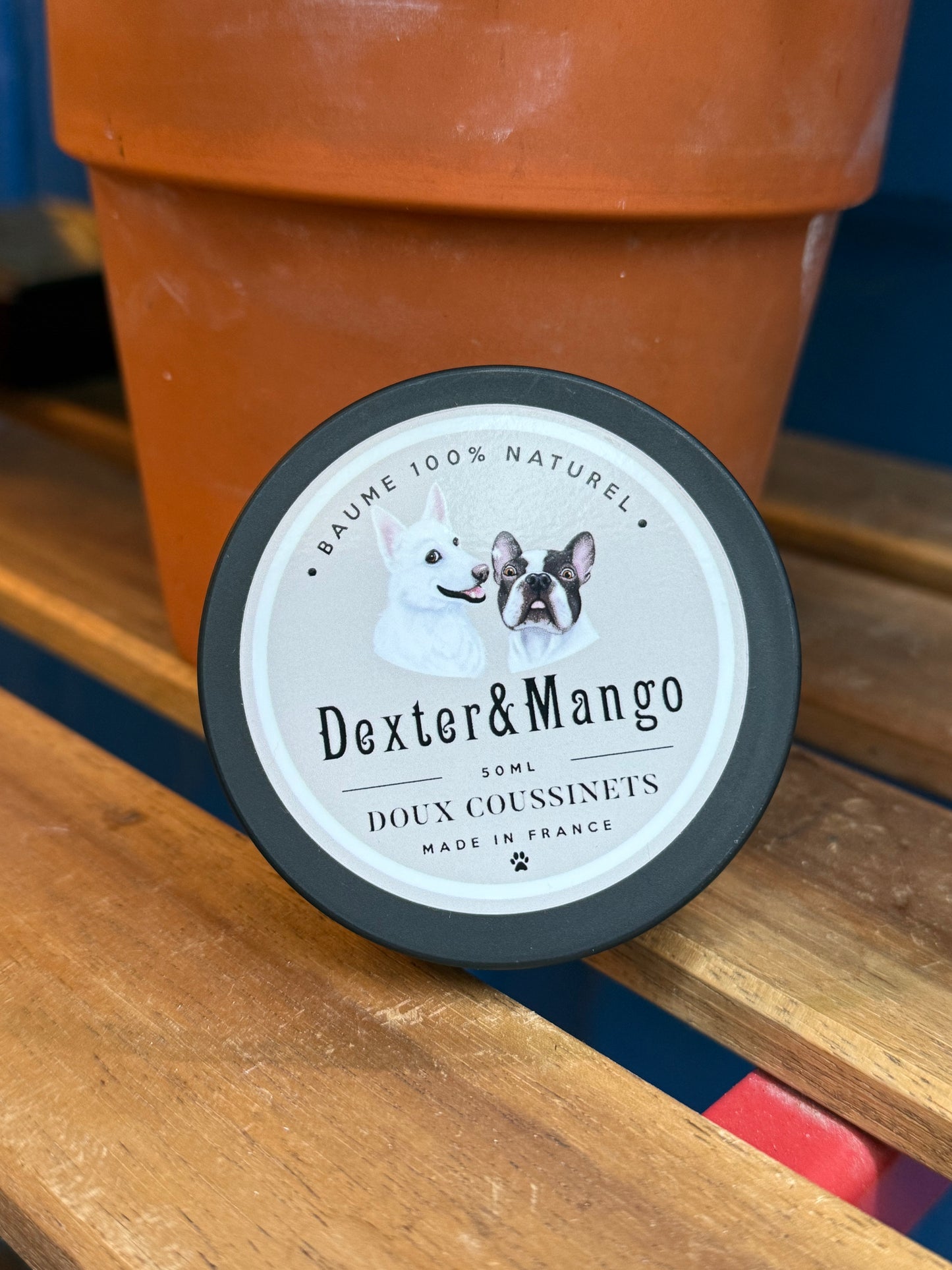 Baume coussinet chien - Doux coussinets, Dexter & Mango