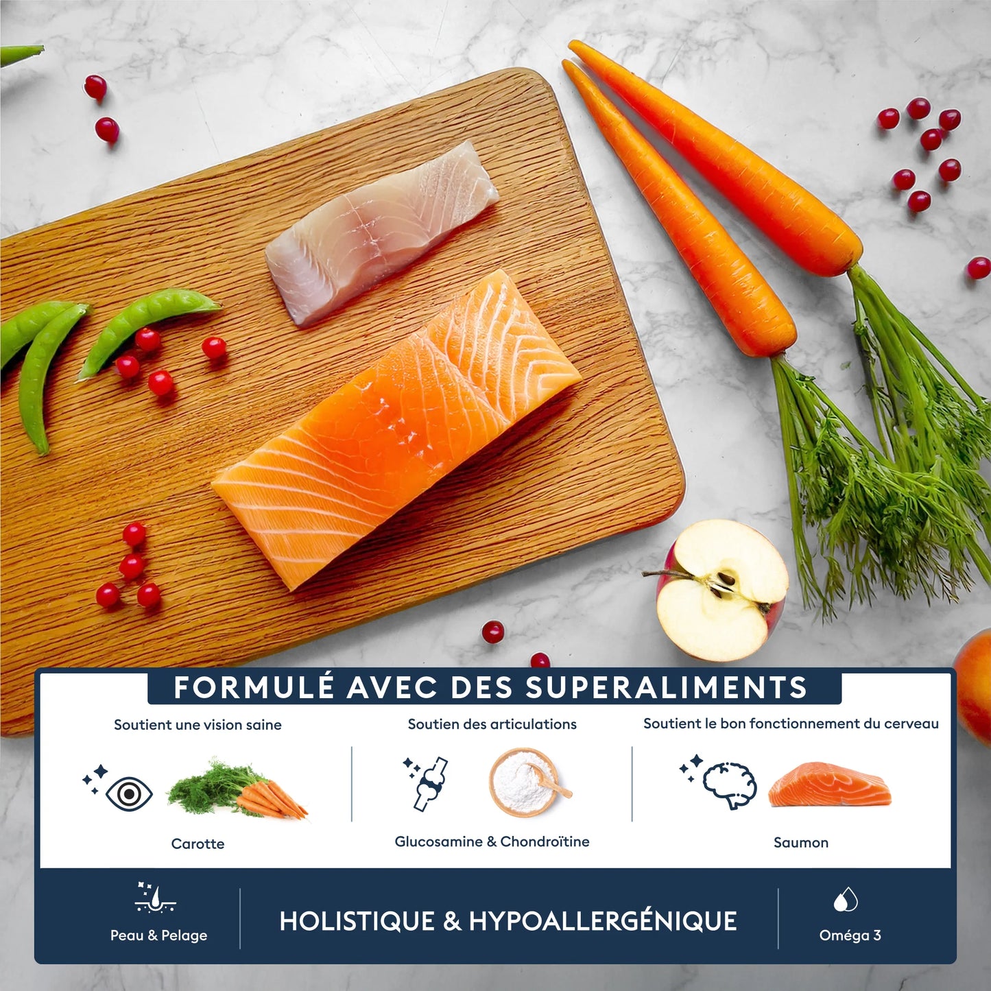 Croquettes Chien Senior de petite Taille - Marly & Dan