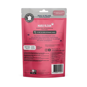 Peau & Pelage 100% saumon Marly & Dan