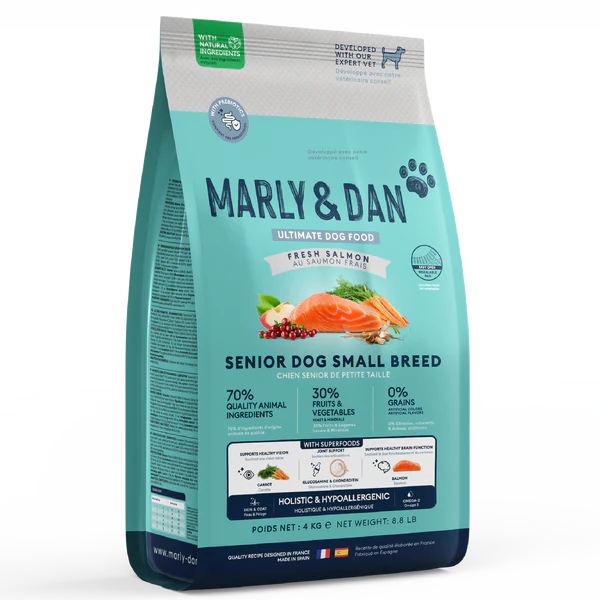 Croquettes Chien Senior de petite Taille - Marly & Dan