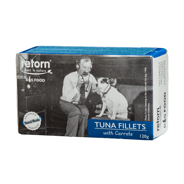 Filets de Thon avec carottes - Retorn - Chien