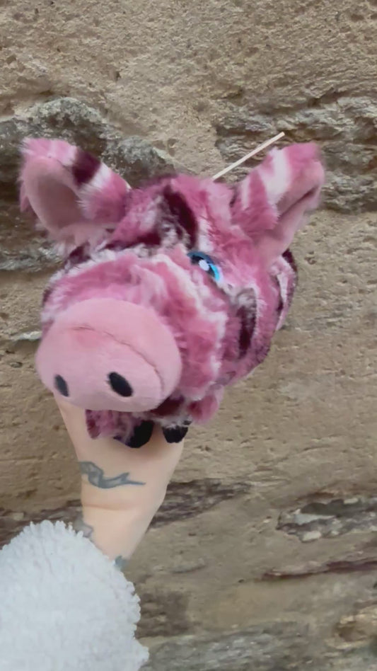 Doudou Cochon Rose KONG