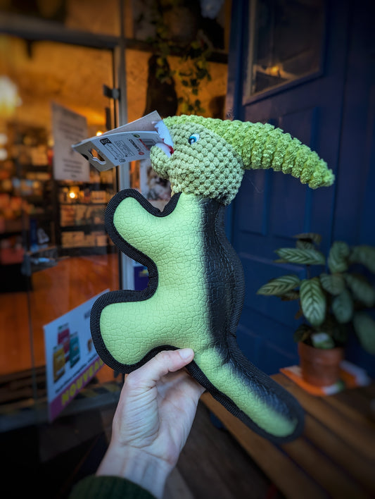 Jouet Dinosaure Vert - Chien